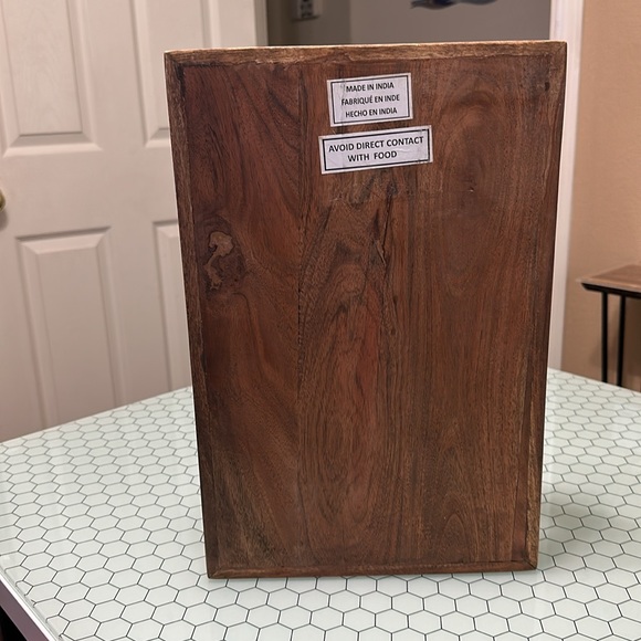 Wood Tray made in India - Picture 3 of 3